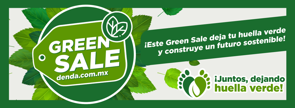 ¡Este Green Sale deja tu huella verde y construye un futuro sostenible!